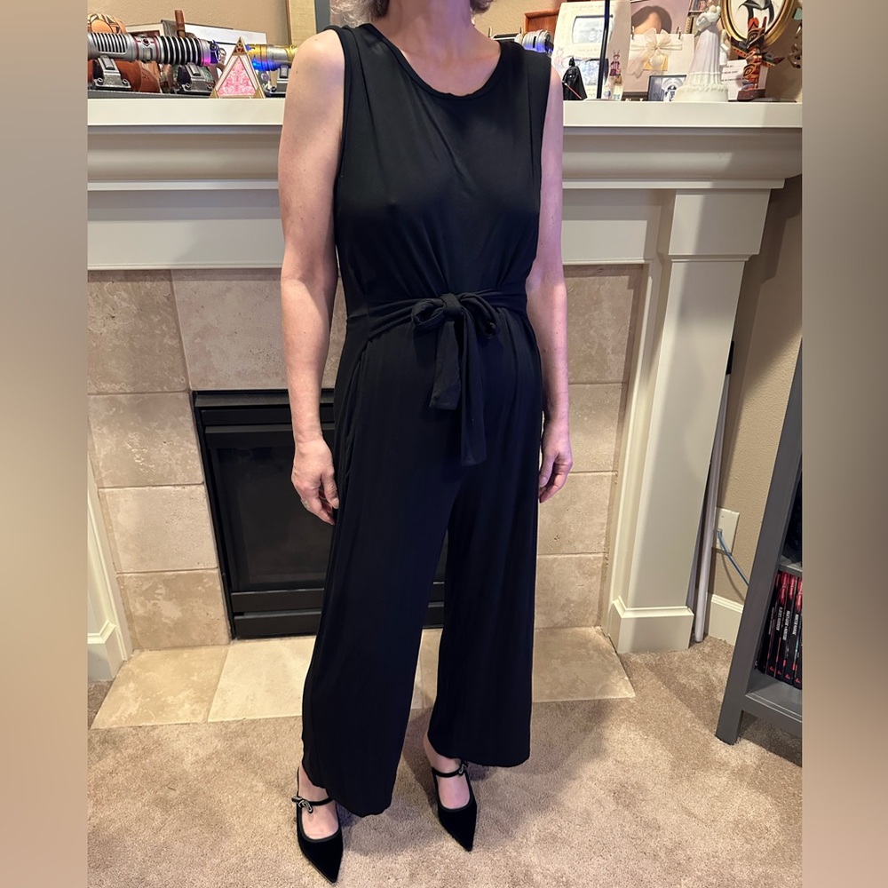 Comfy Black Jumpsuit